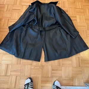 Leathers winter coat